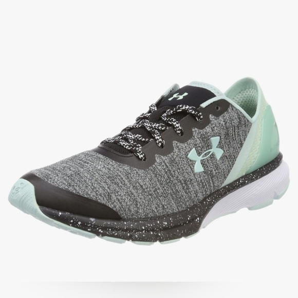Under Armour Shoes - Under Armour Womens Charged Escape 3020005-002 Gray Running Shoes Lace Up 9.5